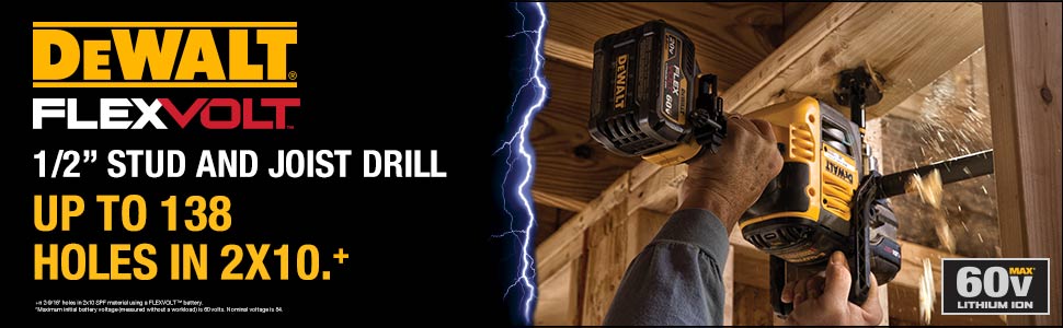 NEW! DeWalt FlexVolt Technology