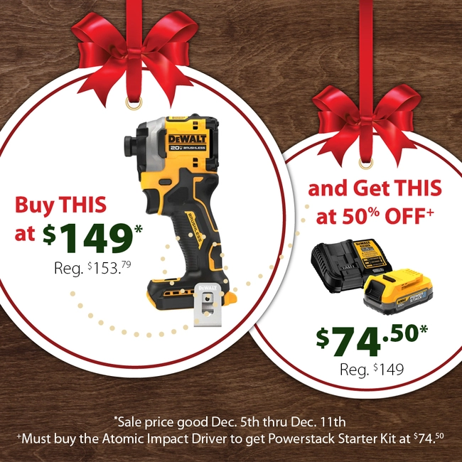 Shop Small - DeWalt Power Tools Sale