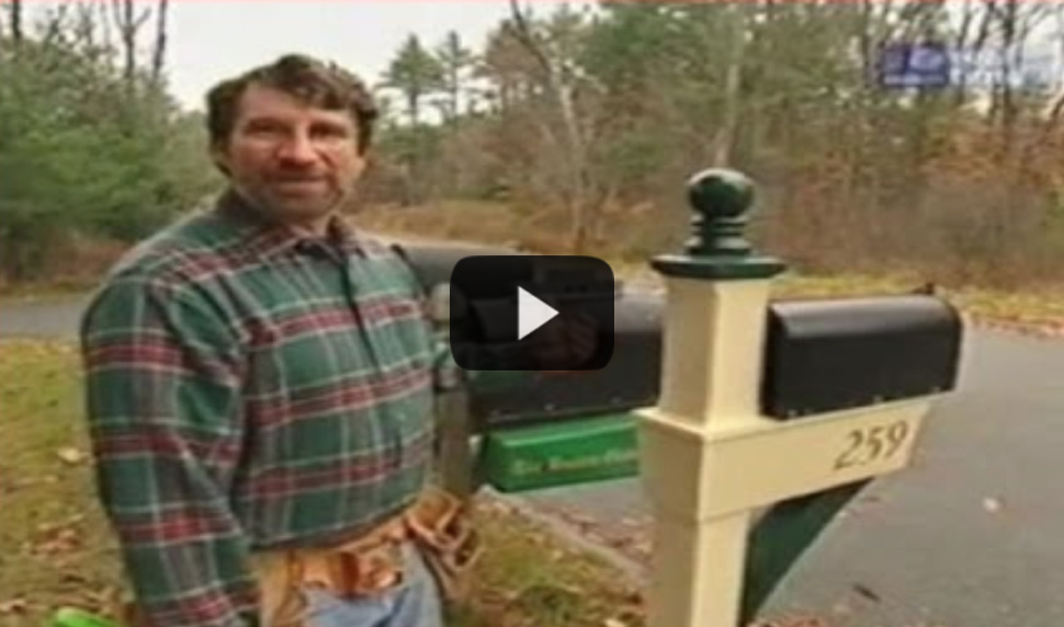Watch video: Build a Classic Mailbox