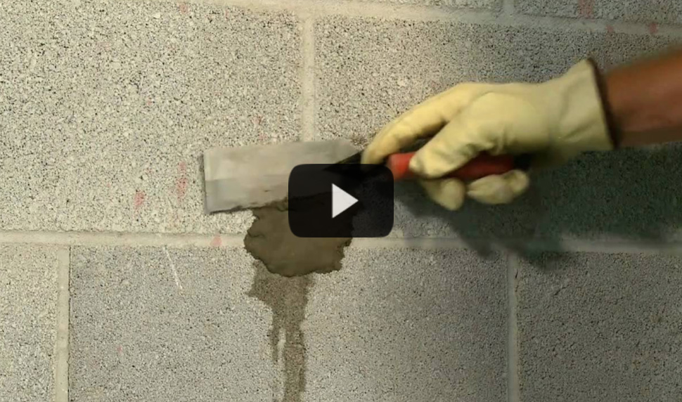Repairing Leaks in Concrete/Masonry