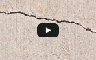 Sealing and Waterproofing Cracks in Concrete