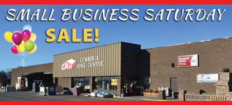 Small Business Saturday Sale