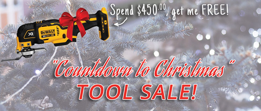 DeWalt Holiday Tool Sale