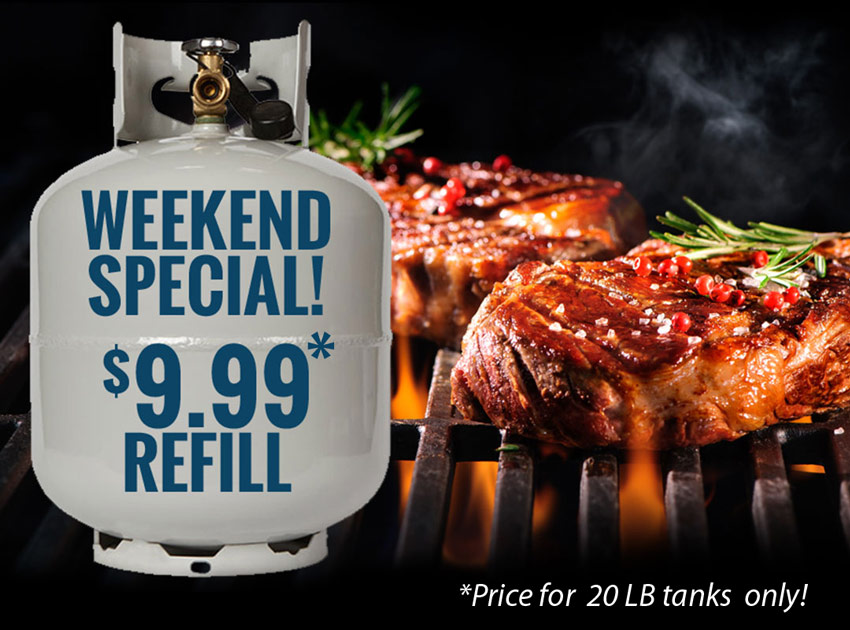 Propane Refill Sale