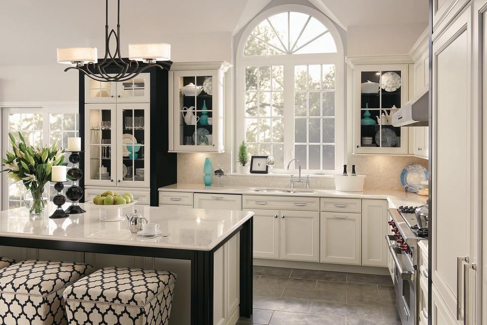 Kitchen Color Combinations That Pop, Most Popular Kraftmaid Cabinets