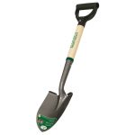 Round Utility Shovel, 19″ D-Handle Wood Handle On Sale
