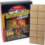 TimberLite Fire Starter Squares, 144 Pack On Sale