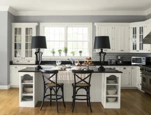 Read the article: Add Color to Your Home with Two-Tone Painted Kitchen Cabinets