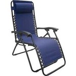 Folding Relaxer Chair Blue On Sale